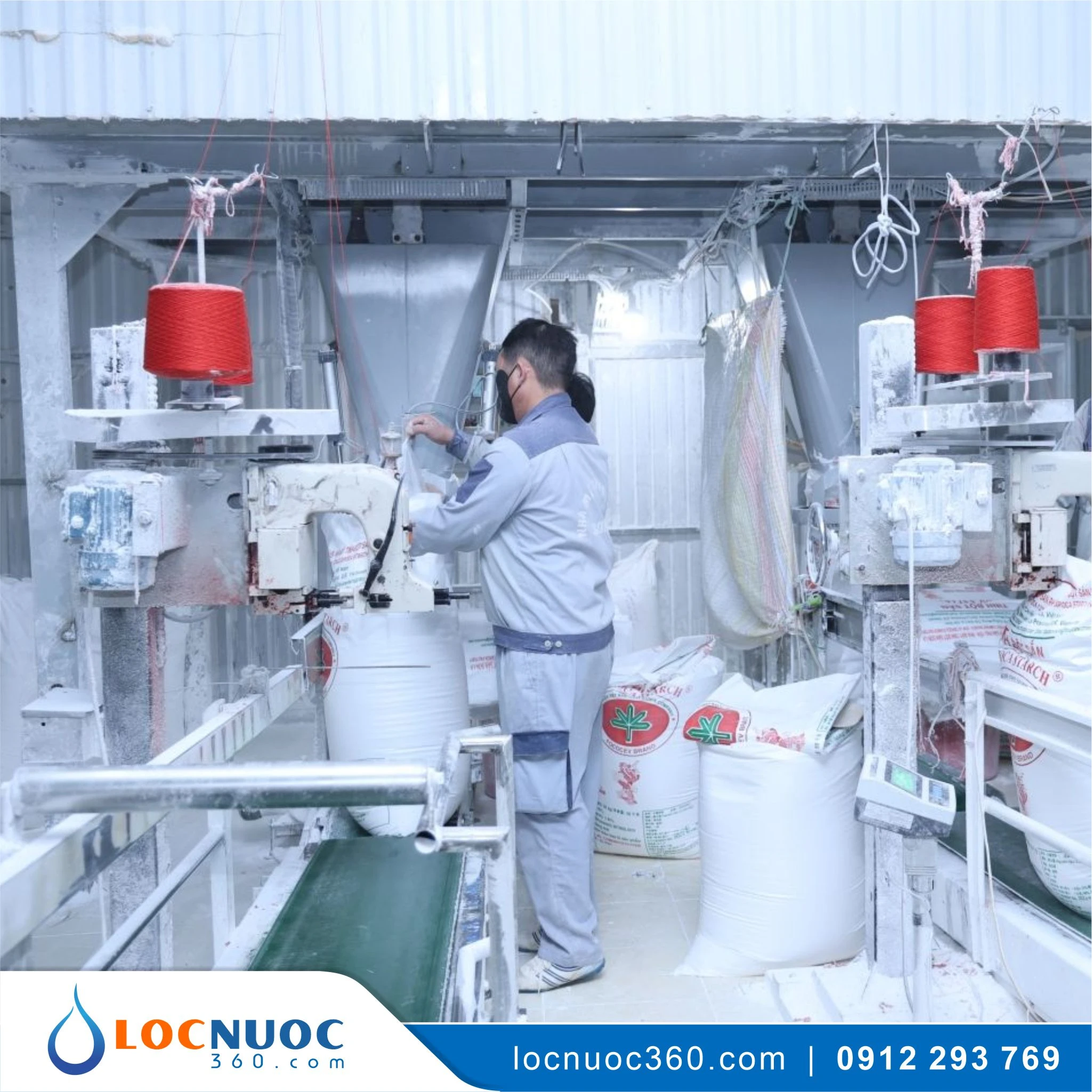 Lọc nước công nghiệp cho Sản xuất Tinh bột