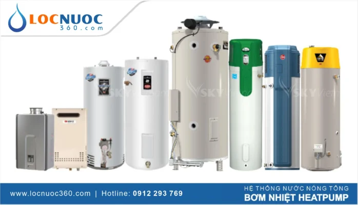 Tổng hợp thông tin về Máy nước nóng tổng Bơm nhiệt Heatpump