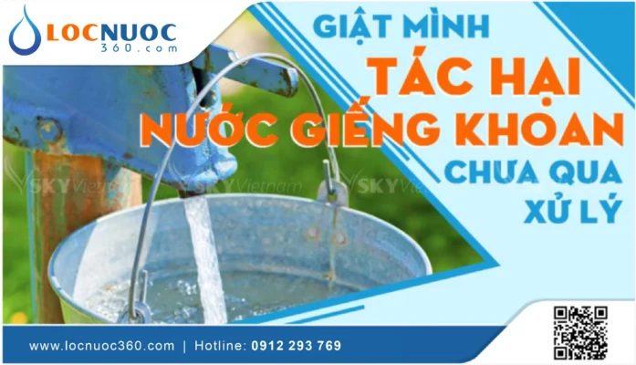 Nước giếng khoan có an toàn không? Cần thiết phải lọc nước giếng khoan?