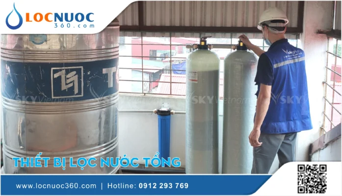 Phương pháp xử lý nước giếng khoan phổ biến nhất hiện nay