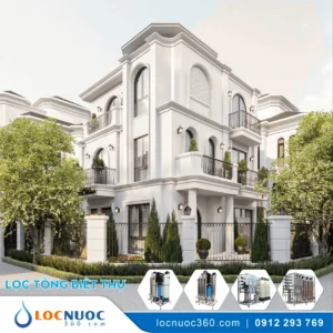 Lọc nước tổng Biệt thự Vinhomes Green Villas – Hà Nội