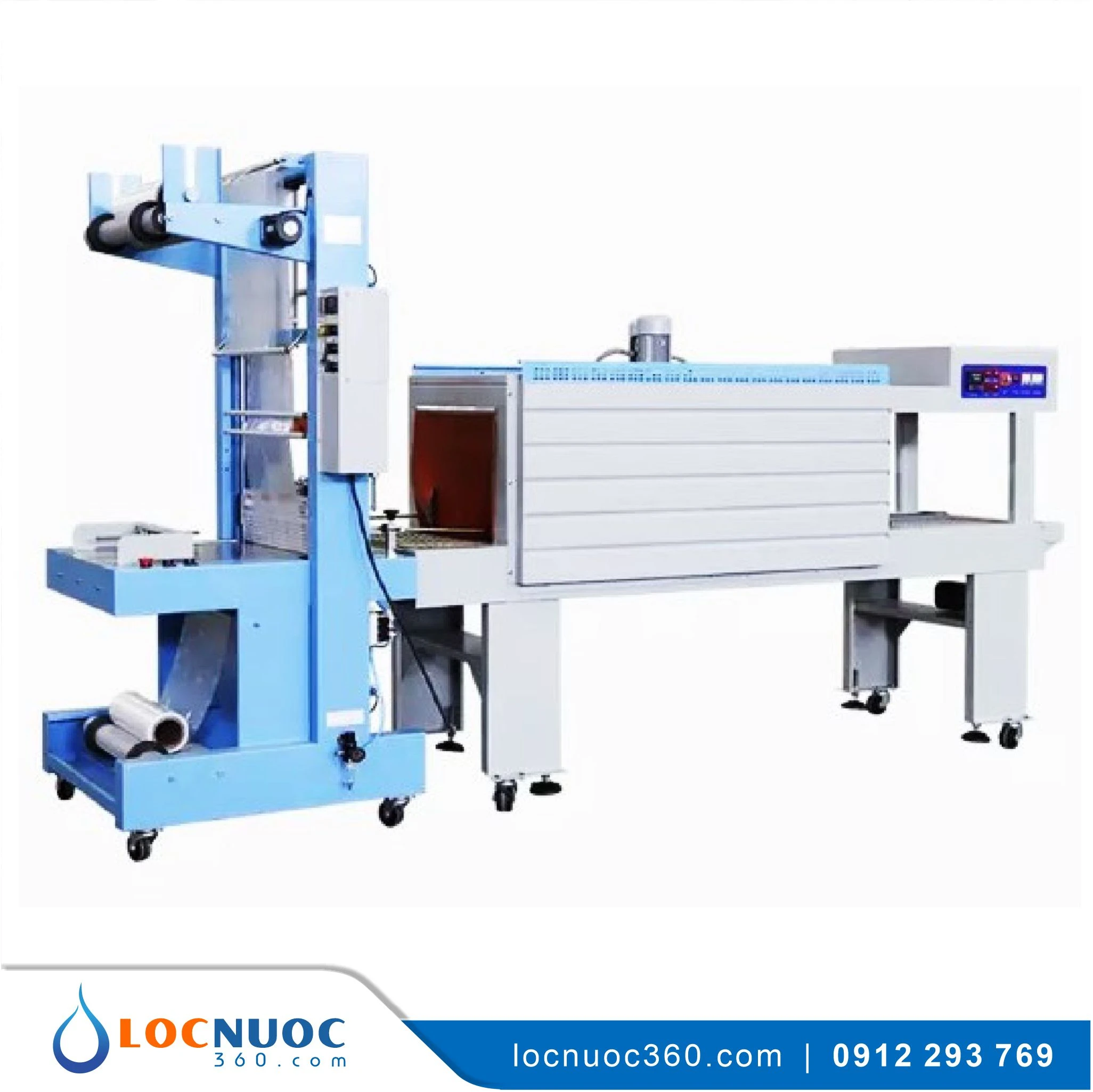 Thiết bị co màng tự động cho Nước đóng bình, đóng chai 4 Thiết bị co màng tự động cho Nước đóng bình, đóng chai