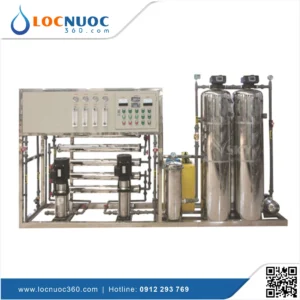 Máy lọc nước RO 2500lit đóng bình, đóng chai Tinh khiết