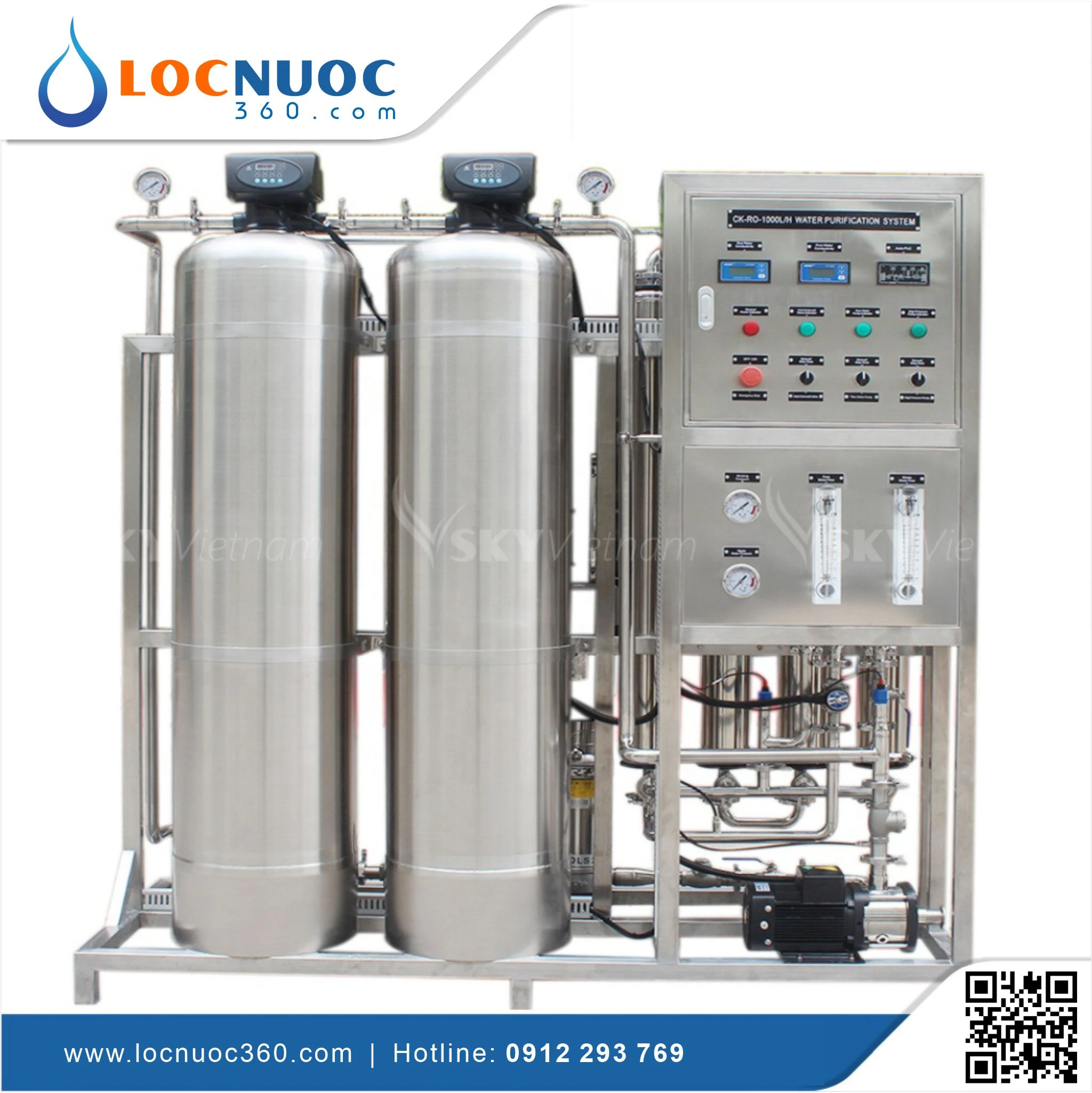 Thiết bị lọc nước cho Sản xuất sinh phẩm xét nghiệm 2 Thiết bị lọc nước cho Sản xuất sinh phẩm xét nghiệm