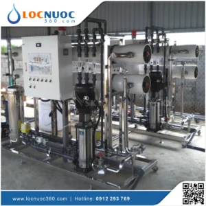 Thiết bị lọc nước tinh khiết cho Sản xuất cồn y tế
