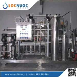 Thiết bị lọc nước tinh khiết cho Sản xuất cồn y tế