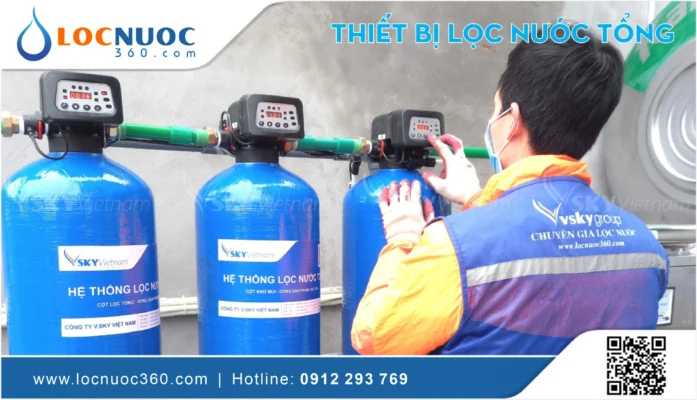 Máy lọc nước tổng sinh hoạt gia đình loại nào chất lượng tốt nhất?