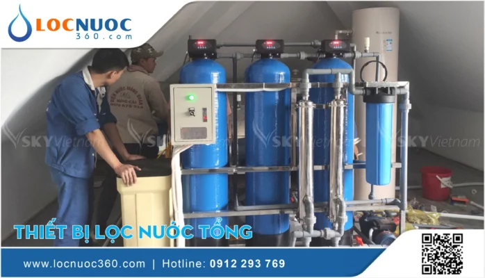 Hệ thống lọc nước tổng sinh hoạt cho Biệt thự, Nhà phố