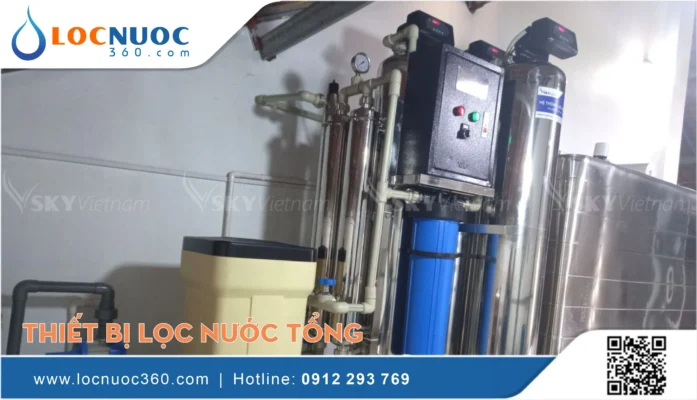 Locnuoc360 khảo sát, lắp đặt Hệ thống lọc nước cho Biệt thự, Nhà phố