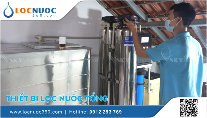 Hệ thống lọc tổng nước sinh hoạt trong gia đình đem lại lợi ích gì?