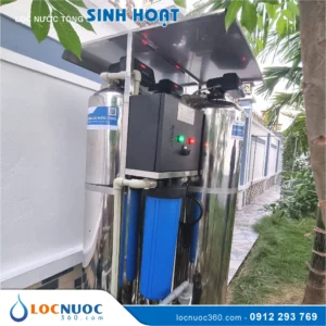 Máy lọc nước tổng xử lý nước nhiễm Dầu, Styrene