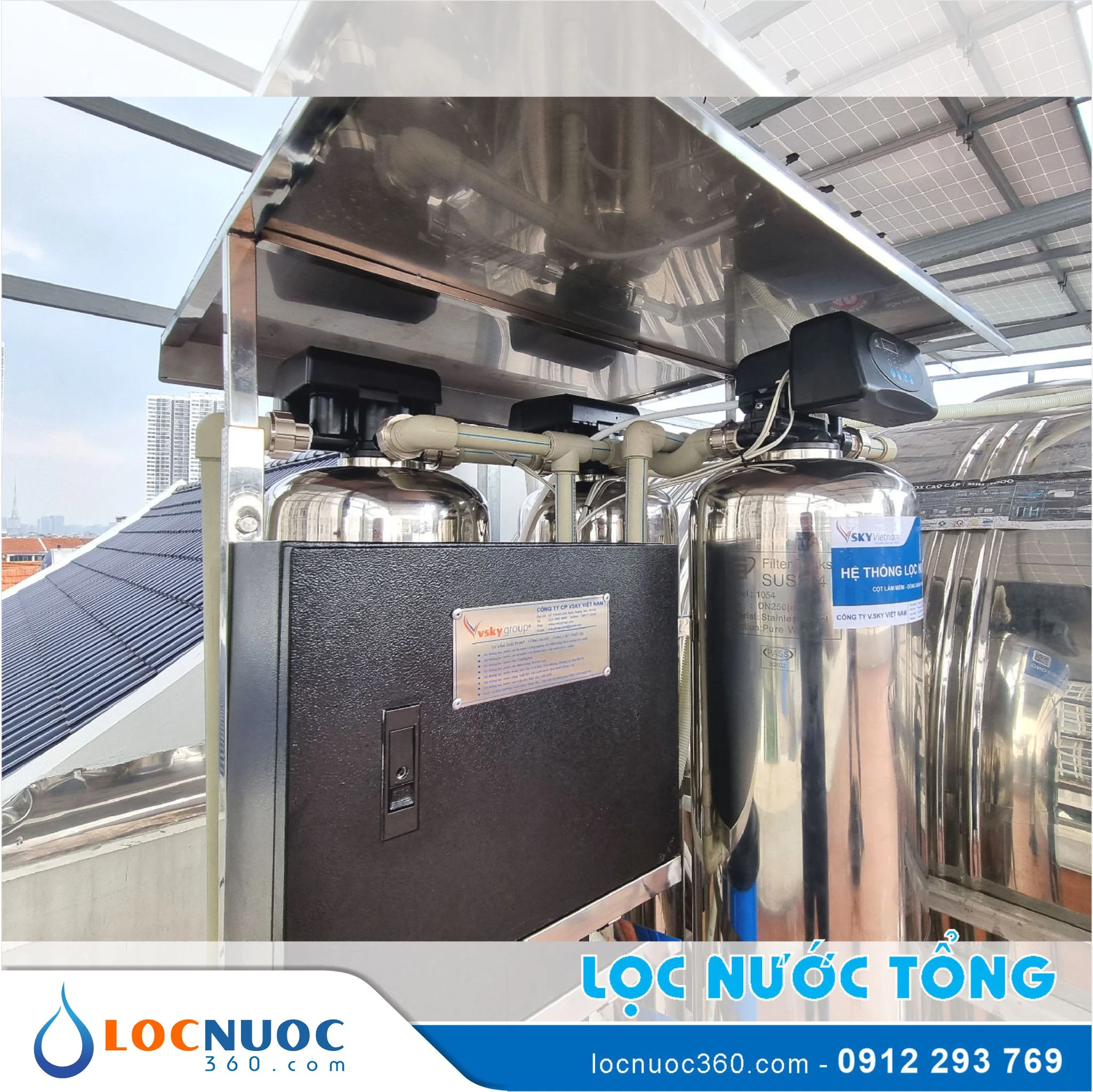 Máy lọc nước tổng xử lý nước nhiễm Dầu, Styrene 4 Máy lọc nước tổng xử lý nước nhiễm Dầu, Styrene