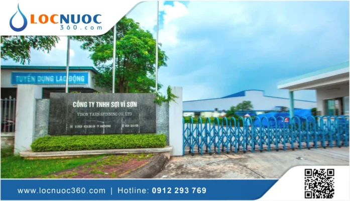 Hệ thống Lọc nước cho Nhà máy Dệt sợi Vĩ Sơn – Hải Dương