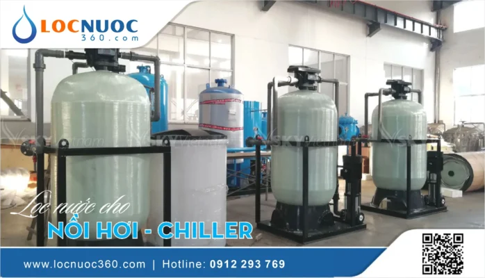 Hệ thống máy lọc nước Công nghiệp xử lý nước cho nồi hơi