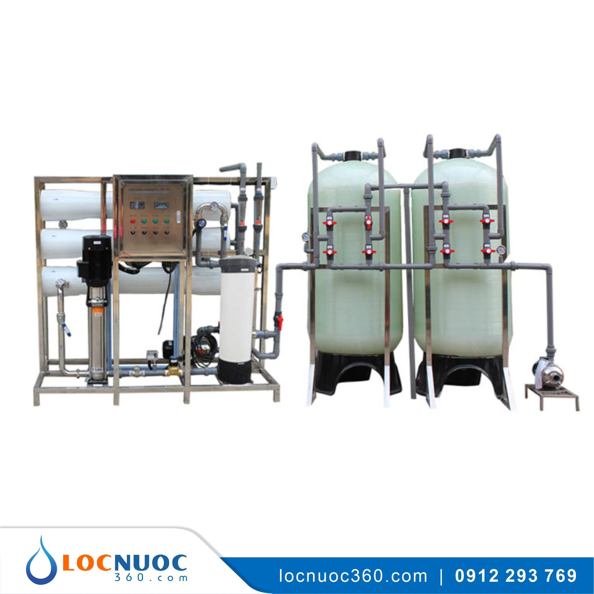 Máy lọc nước RO 3000lit cho Trang trại chăn nuôi 2 Máy lọc nước RO 3000lit cho Trang trại chăn nuôi