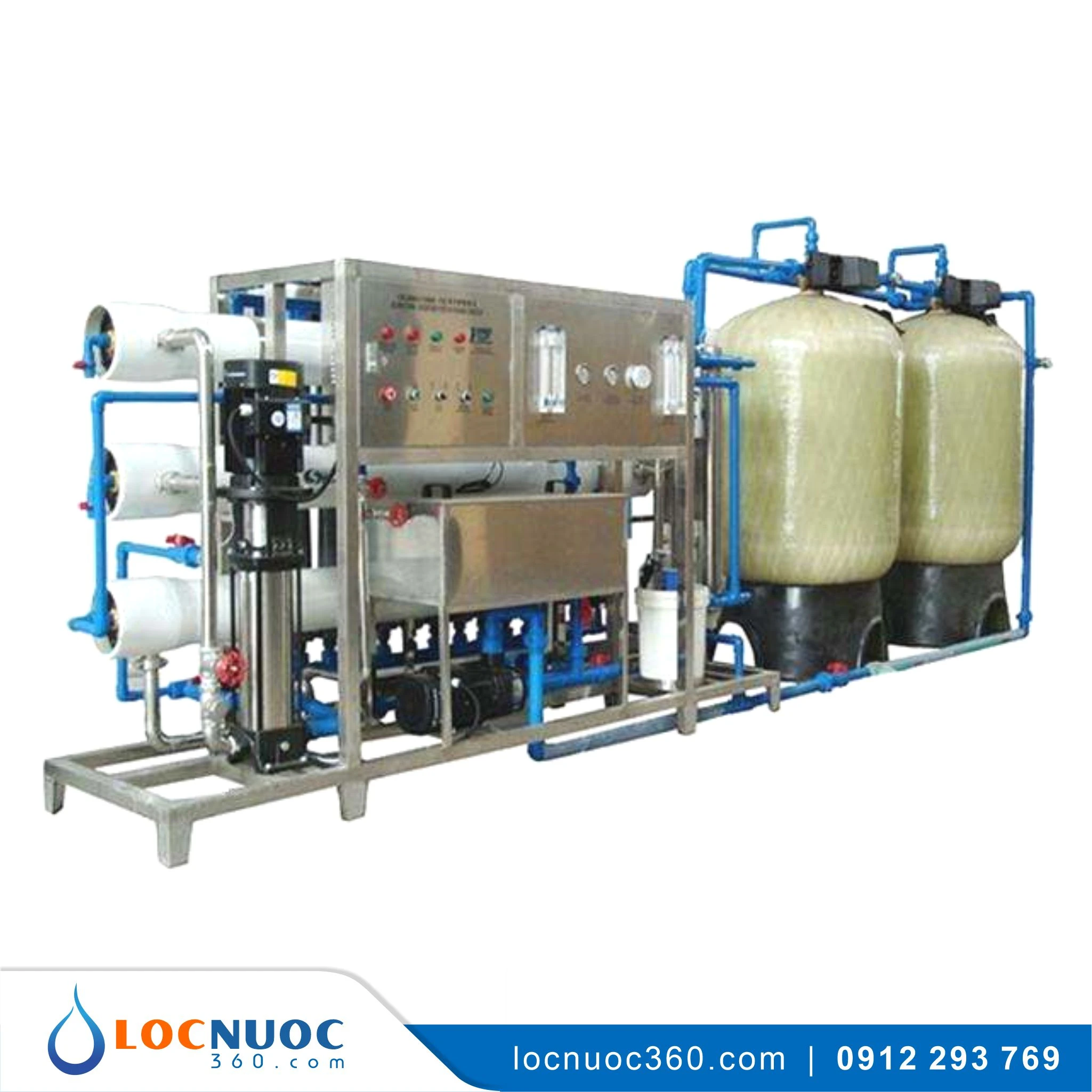 Máy lọc nước RO 3000lit cho Trang trại chăn nuôi 4 Máy lọc nước RO 3000lit cho Trang trại chăn nuôi