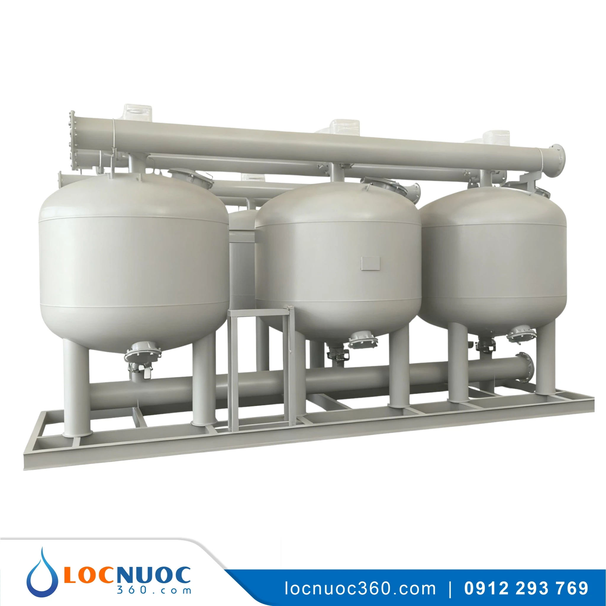 Hệ thống Lọc nước giếng khoan Công nghiệp 70m3 3 Hệ thống Lọc nước giếng khoan Công nghiệp 70m3