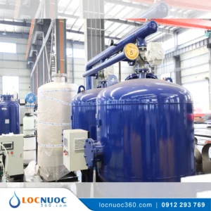 Hệ thống Lọc nước giếng khoan Công nghiệp 50m3