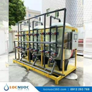 Hệ thống Lọc nước giếng khoan Công nghiệp 10m3 7 Hệ thống Lọc nước giếng khoan Công nghiệp 10m3