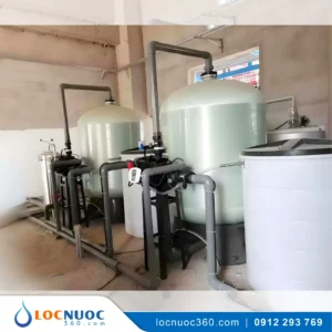 Hệ thống Lọc nước giếng khoan Công nghiệp 10m3