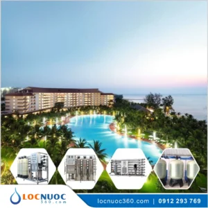 Máy lọc nước Nóng-Lạnh cho Resort, Khu du lịch KN-N501