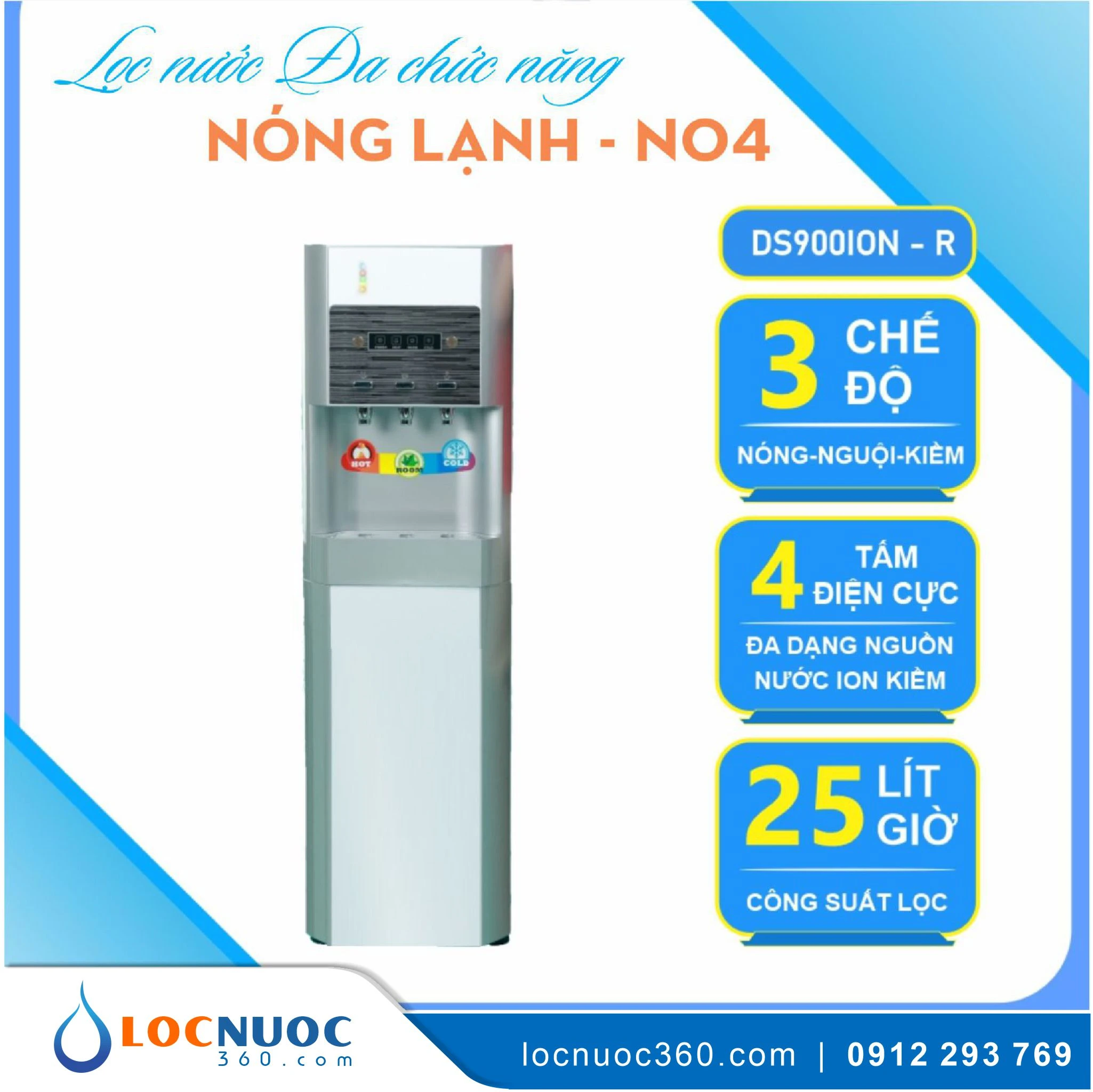 Máy lọc nước RO Nóng – Nguội – Lạnh cho Bệnh viện KN07-N04 4 Máy lọc nước RO Nóng – Nguội – Lạnh cho Bệnh viện KN07-N04
