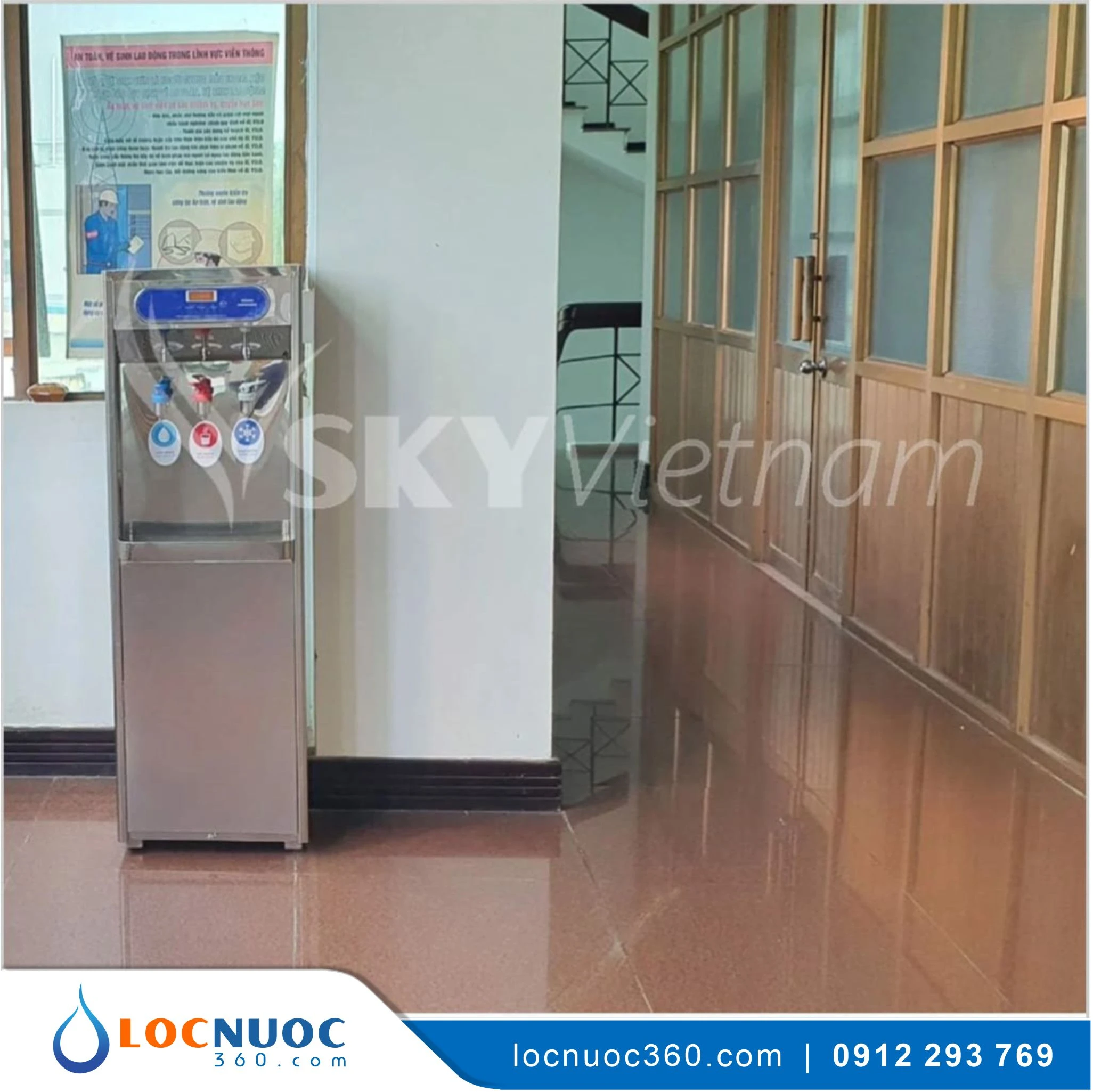 Máy lọc nước RO Nóng-Lạnh-Ấm cho Bệnh viện KN07-N05 4 Máy lọc nước RO Nóng-Lạnh-Ấm cho Bệnh viện KN07-N05
