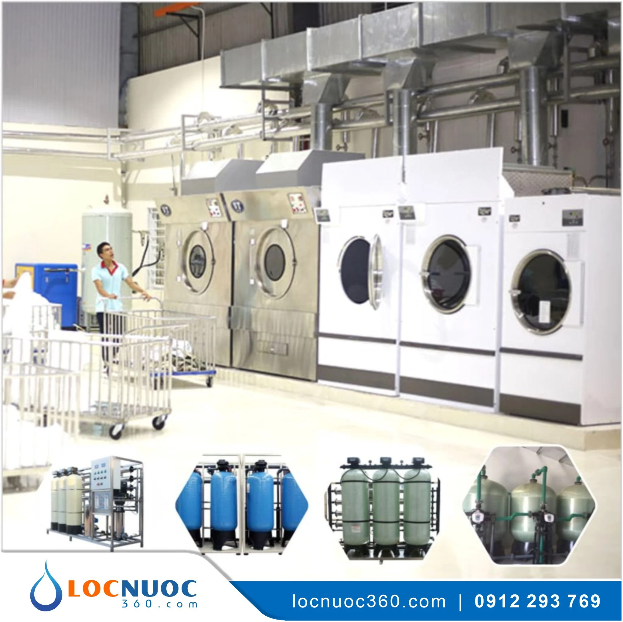 Hệ thống lọc nước Giặt là công nghiệp tốt nhất 2026