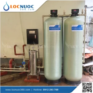 Hệ thống lọc thô 5m3 sản xuất nước Giải khát