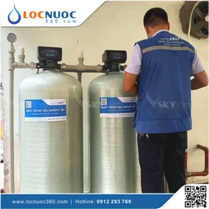 Hệ thống lọc thô 5m3 sản xuất nước Giải khát