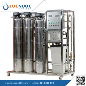 Máy lọc nước RO Tinh khiết 500lit cho sản xuất nước Giải khát
