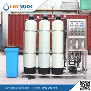 Máy lọc nước RO Tinh khiết 500lit cho sản xuất nước Giải khát
