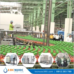 Máy lọc nước RO sản xuất nước Giải khát 2500lit