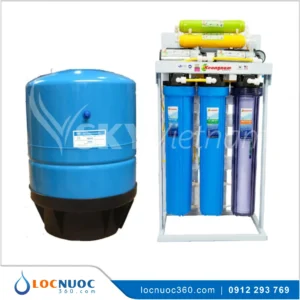 Máy lọc nước RO 50lit 02 vòi cho Quán Cafe KN50-2