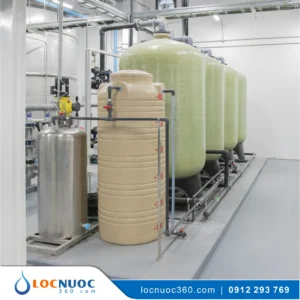 Hệ thống lọc tổng 15 m3 cho Tòa nhà văn phòng VSK15-LT