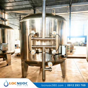 Hệ thống lọc tổng 80 m3 cho Tòa nhà văn phòng VSK80-LT