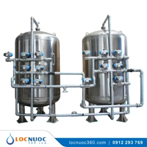Hệ thống lọc tổng 8 m3 cho Tòa nhà văn phòng VSK8.0-LT