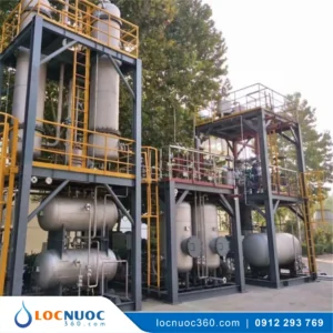 Thiết bị lọc nước tinh khiết cho Sản xuất cồn y tế