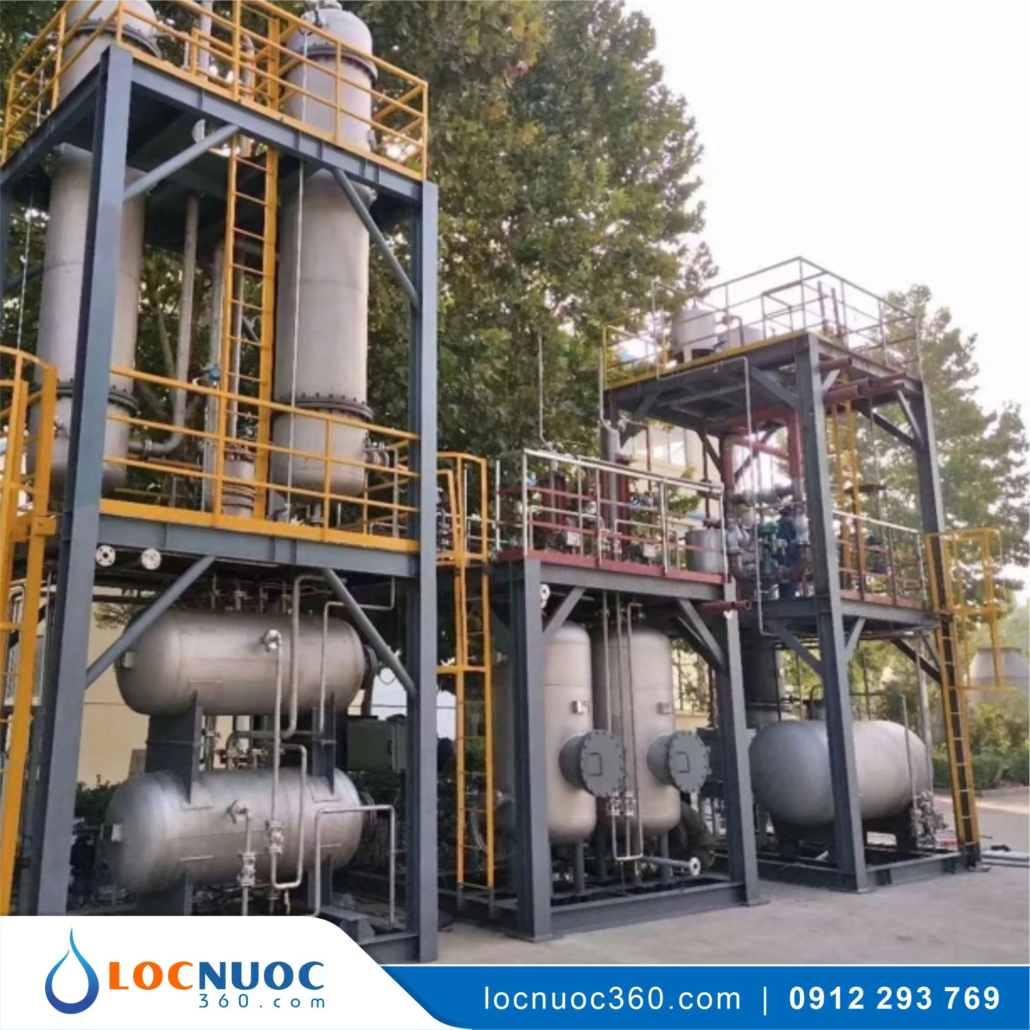 Thiết bị lọc nước tinh khiết cho Sản xuất cồn y tế