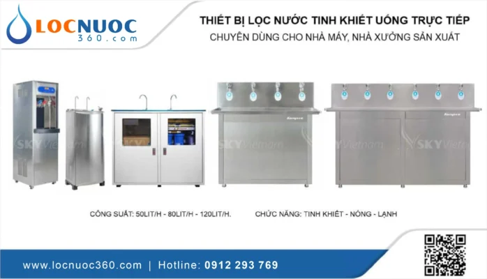 Cập nhật báo giá mới nhất 2025 của Máy lọc nước cho Bệnh viện