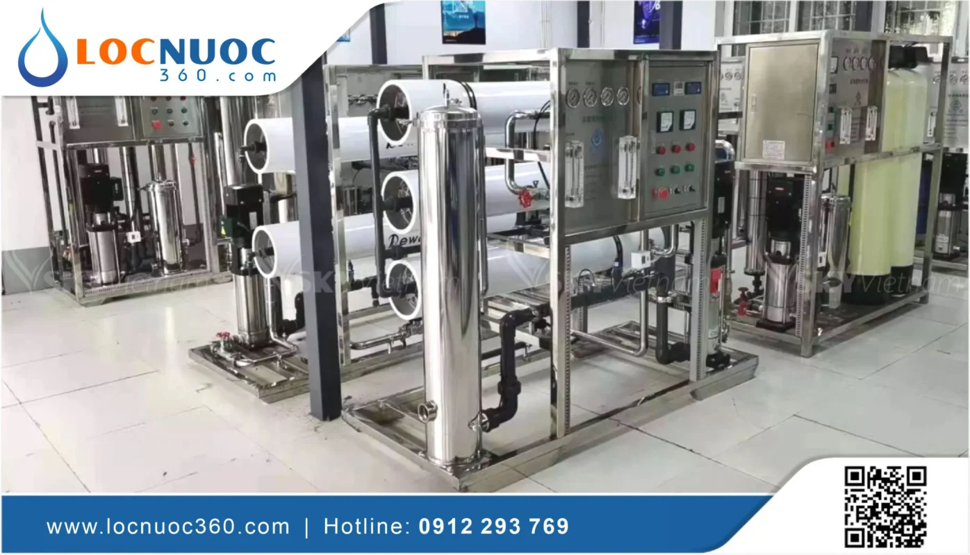 Máy lọc nước Công nghiệp đáp ứng tốt nhu cầu nước sạch