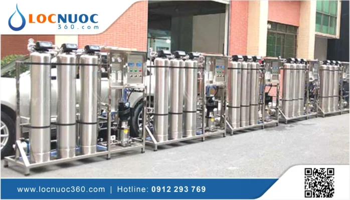 Nên chọn Máy lọc nước Công nghiệp RO công suất bao nhiêu?