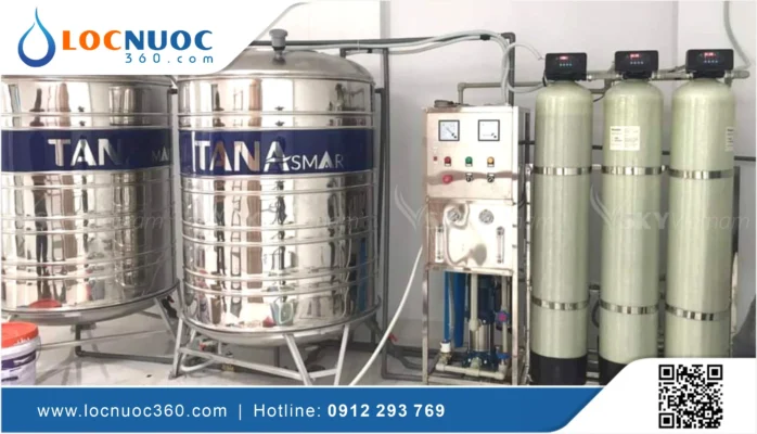 Thông tin về các cột lọc trong Máy lọc nước Công nghiệp RO