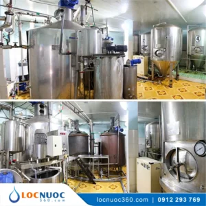 Lọc nước công nghiệp cho Sản xuất Nước chấm