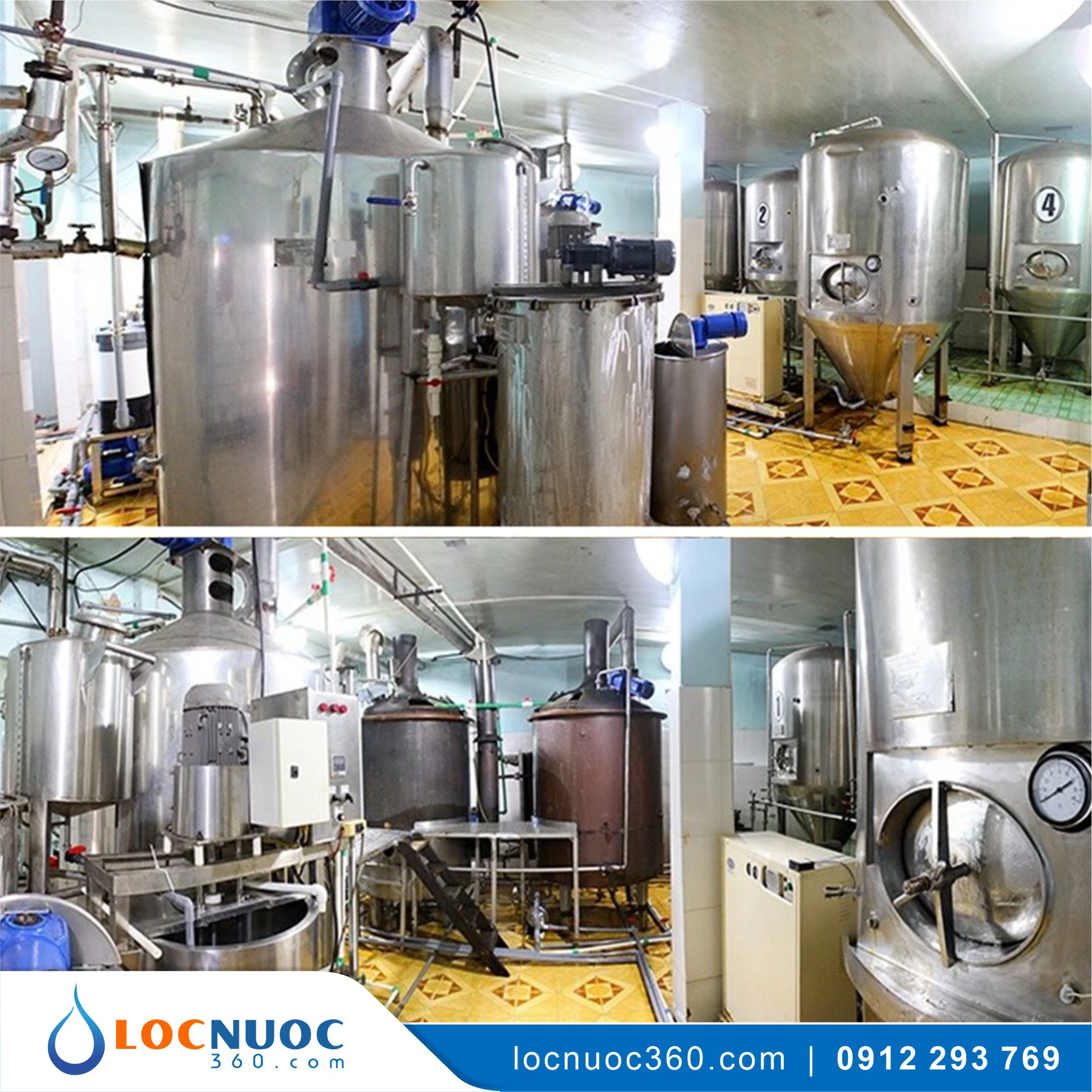 Lọc nước công nghiệp cho Sản xuất Nước chấm