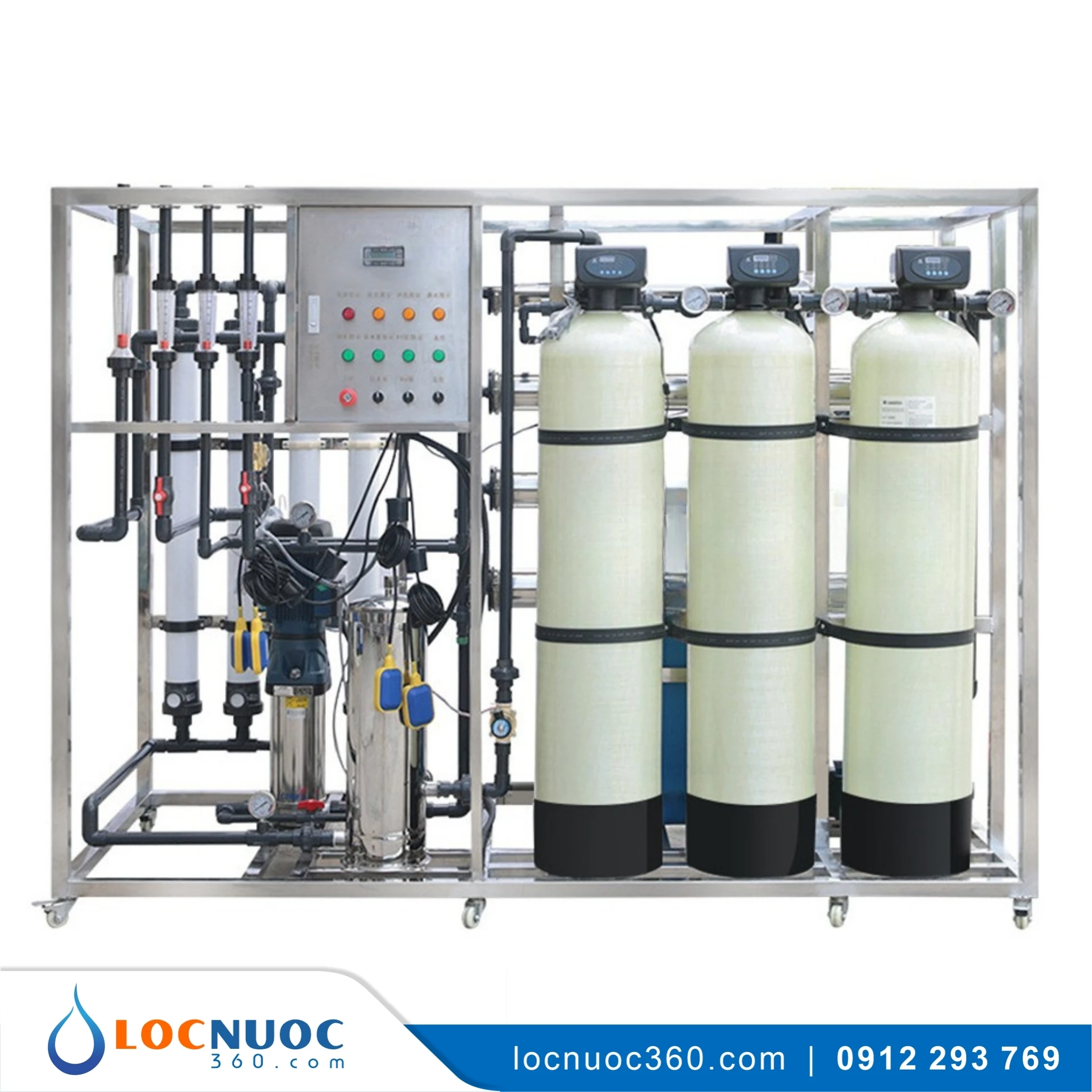Máy lọc nước RO sản xuất Sơn nước 700lit 3 Máy lọc nước RO sản xuất Sơn nước 700lit