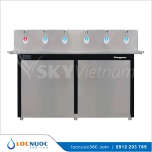 Máy làm Nóng – Ấm nước 06 vòi cho Trường học KN-6G