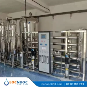 Máy lọc nước RO Tinh khiết 3000lit cho sản xuất Mỹ phẩm VSK-RO3000