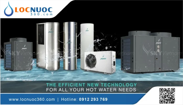 Tìm hiểu về Máy nước nóng Bơm nhiệt Heatpump của Locnuoc360