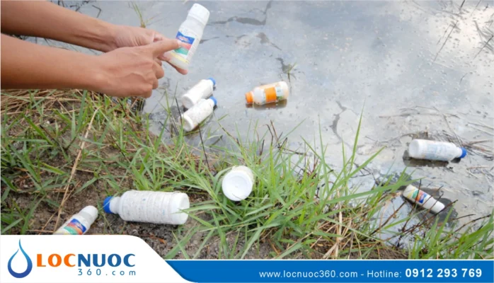 Nguồn nước nhiễm thuốc bảo vệ thực vật và cách xử lý hiệu quả nhất